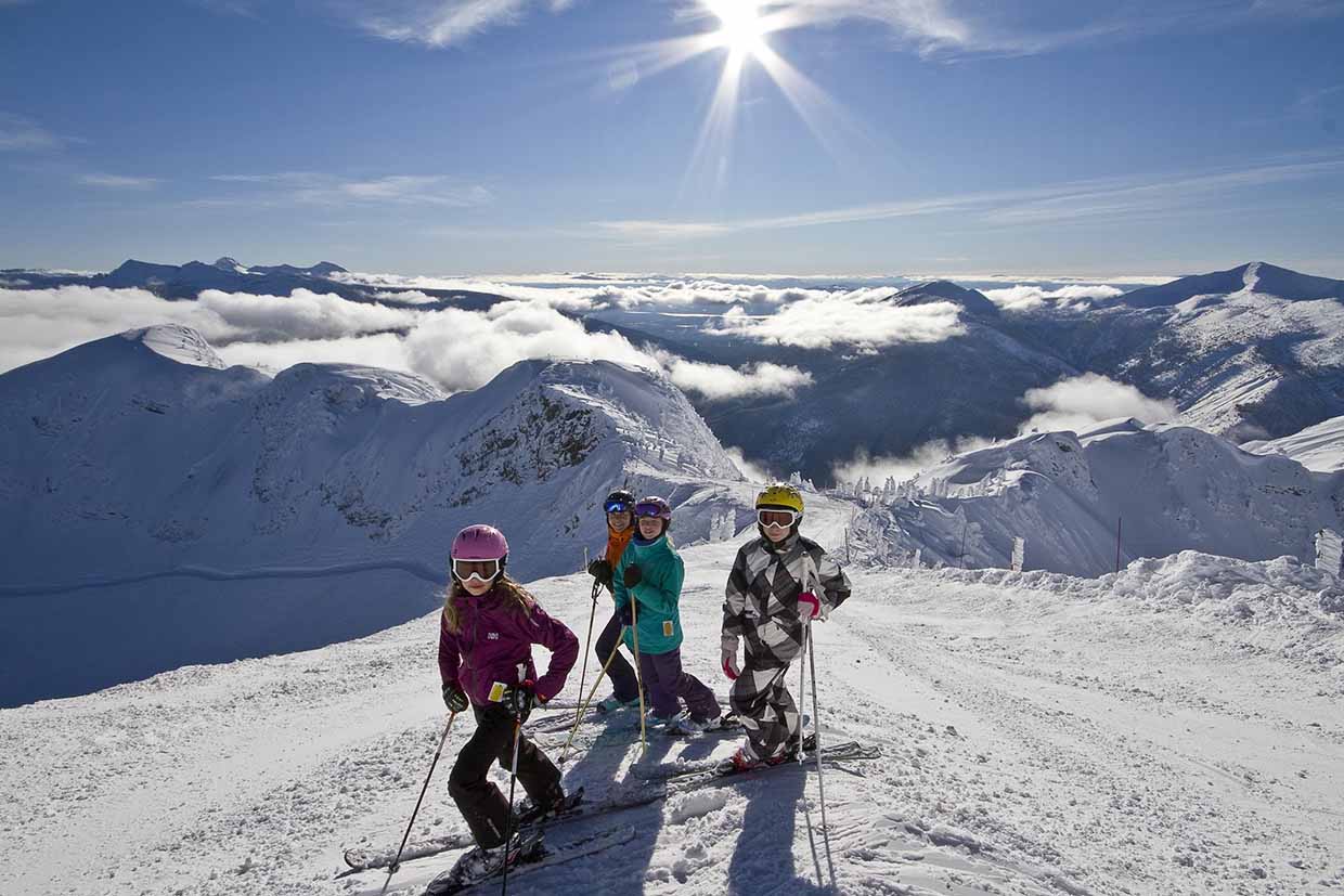Fernie Alpine Resort - Polar Peak view