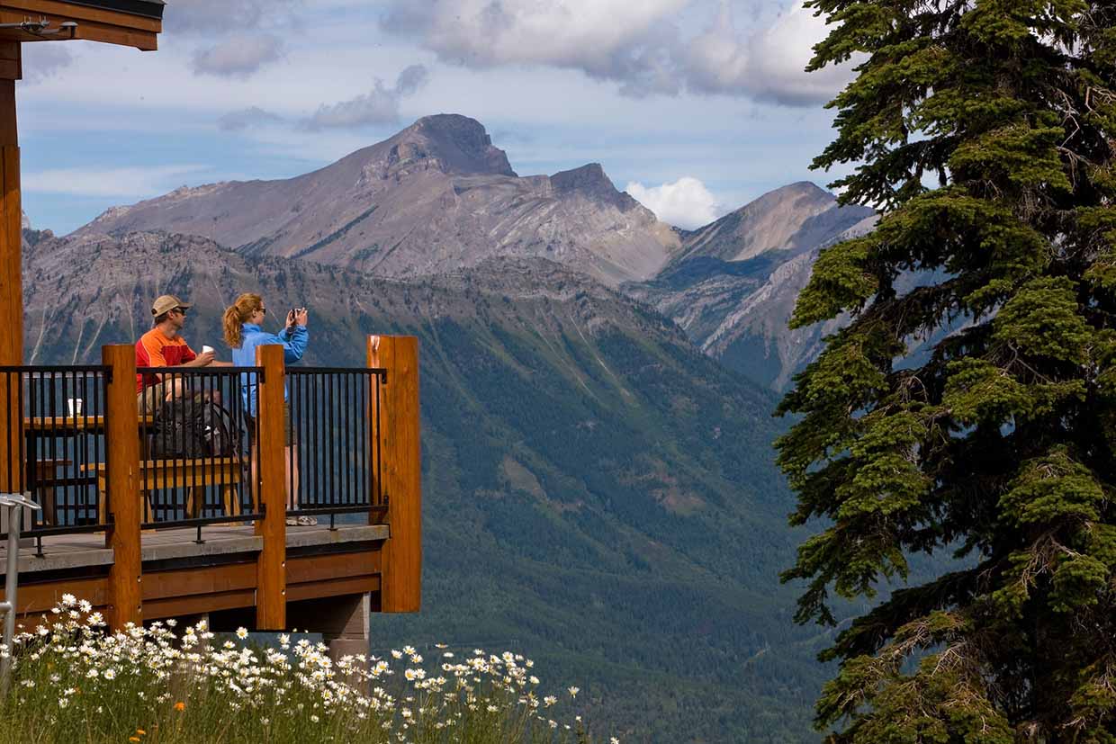 Lost Boys Cafe at Fernie Alpine Resort - Scenic Chairlift Rides & Hiking