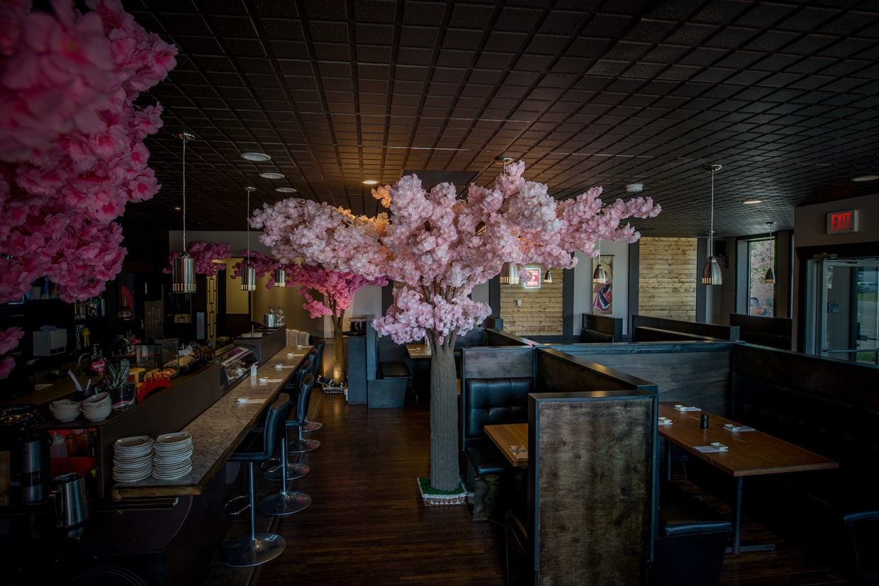 Beautiful interior with comfortable booth seating