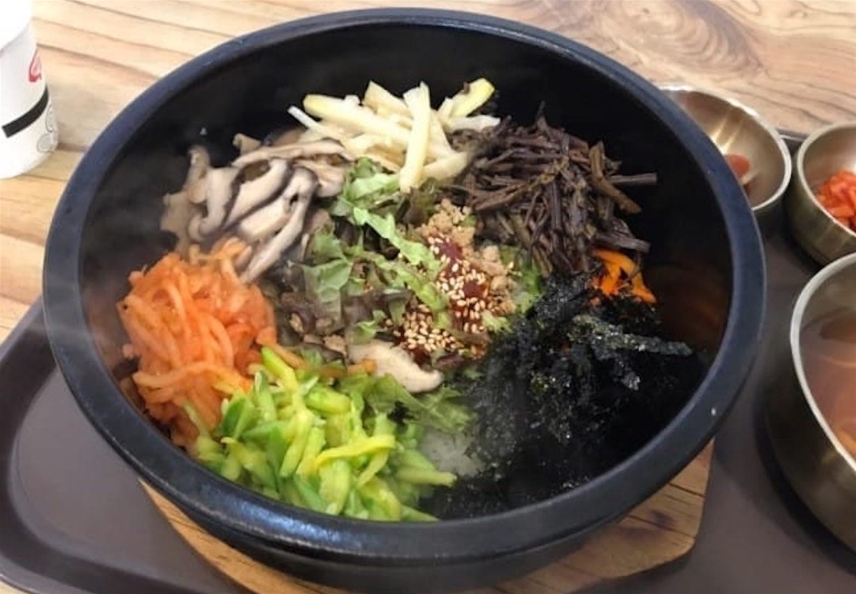 Authentic bibimbap, udon and ramen