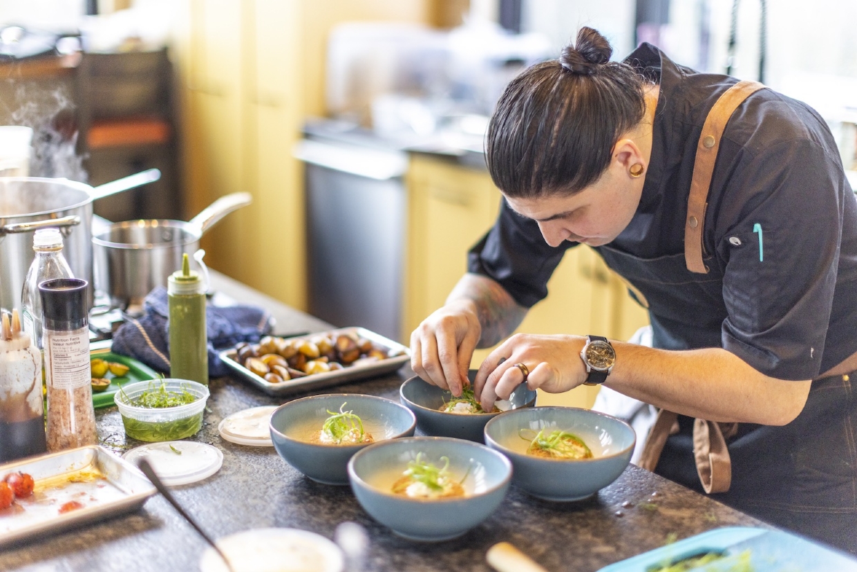 Unique dishes prepared with care and attention