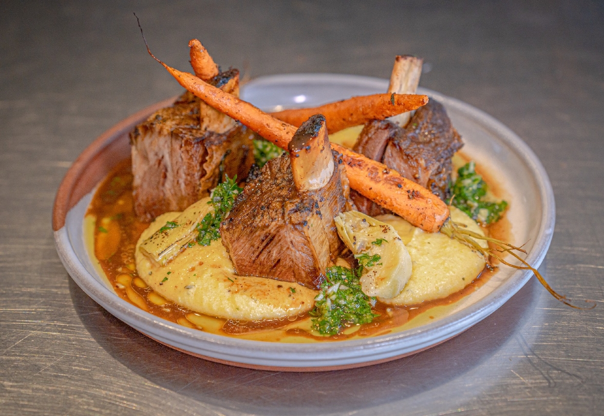 Menus focus on high-quality local ingredients