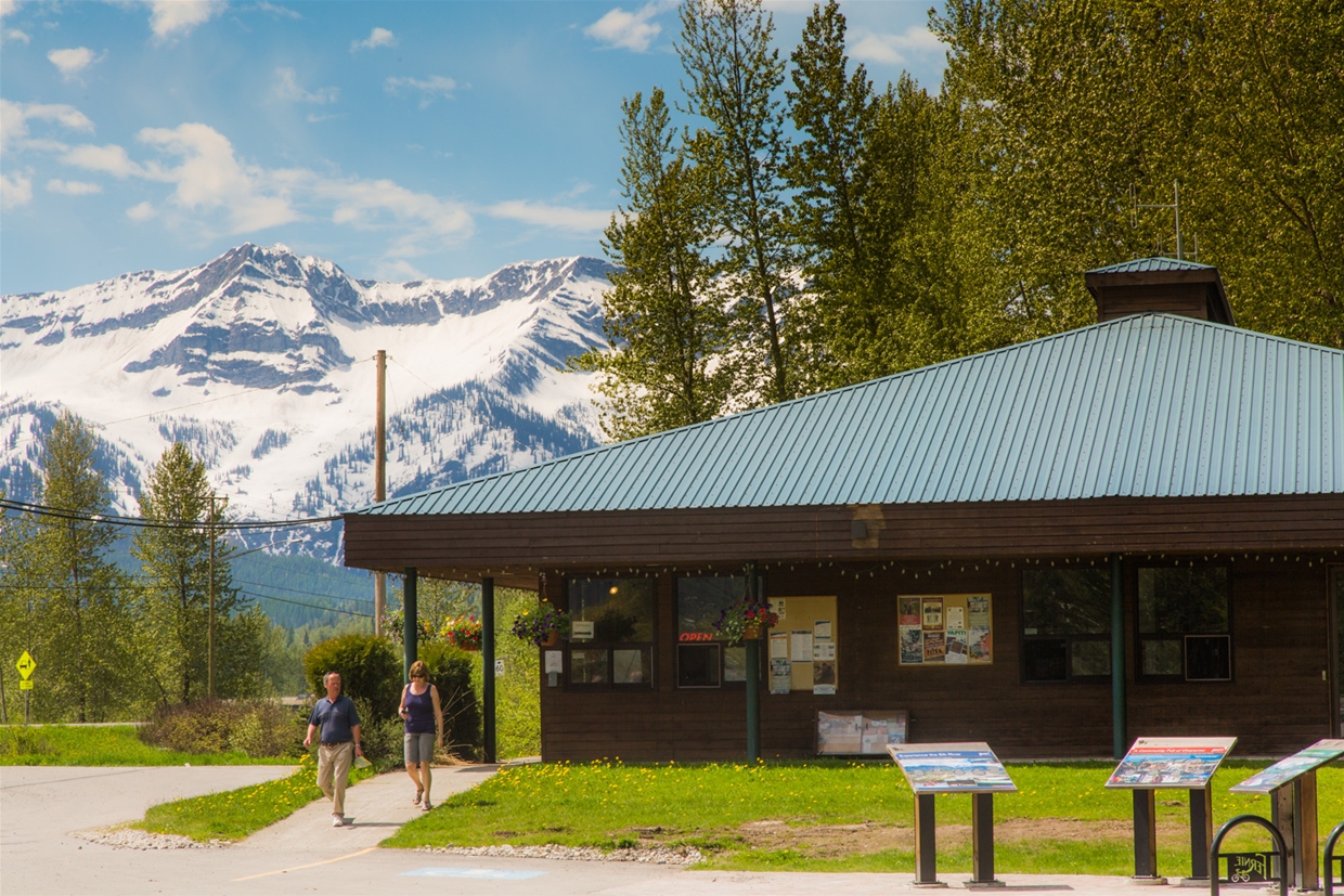 Visitors Centre in Spring