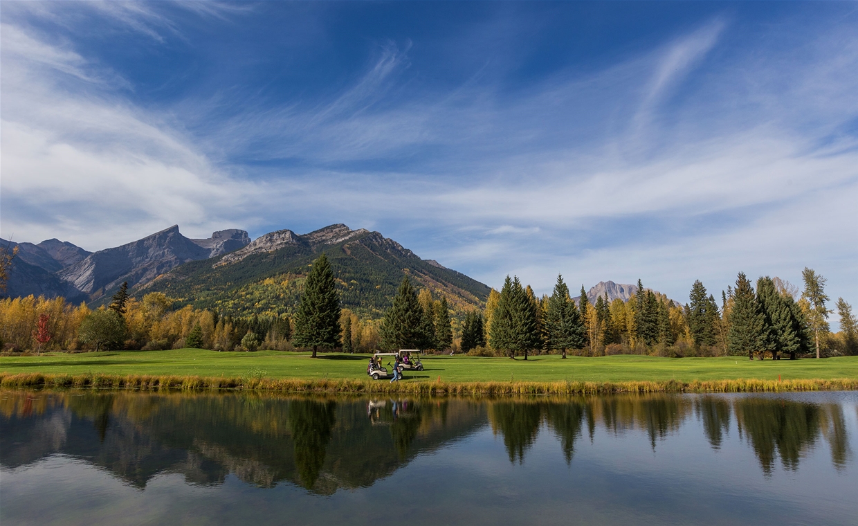 Fernie Golf Club in Autumn