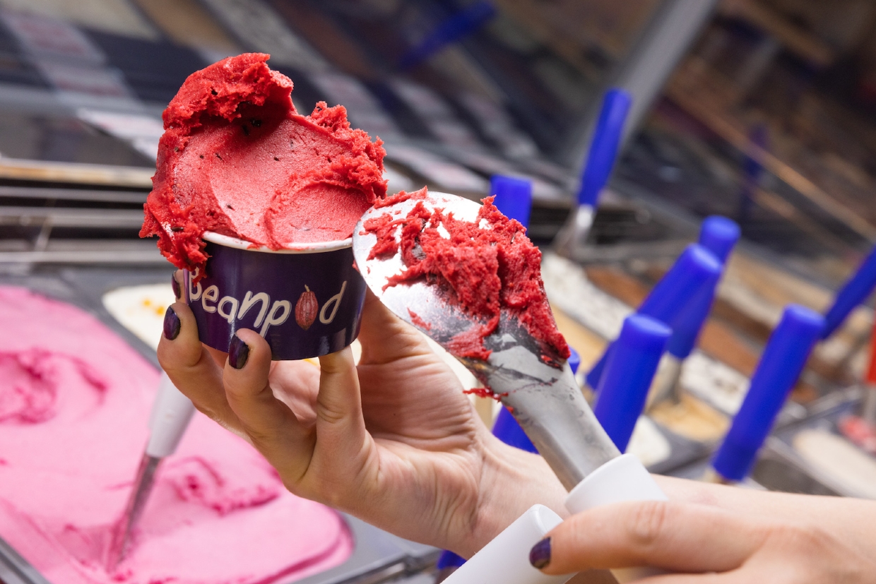 Delicious, freshly made gelato