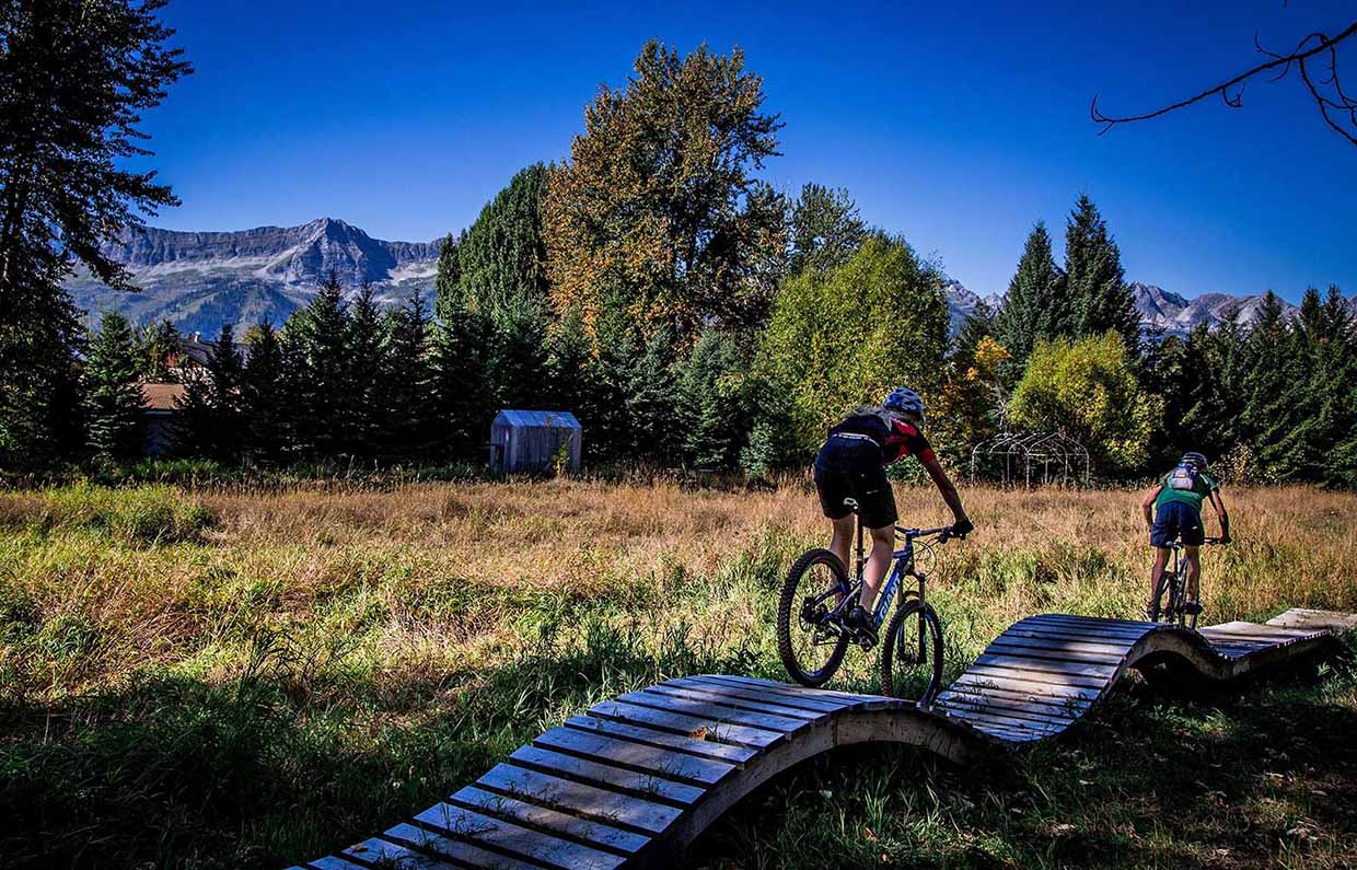 Skills Development Trail next to Dirt Jump Park & Aquatic Centre