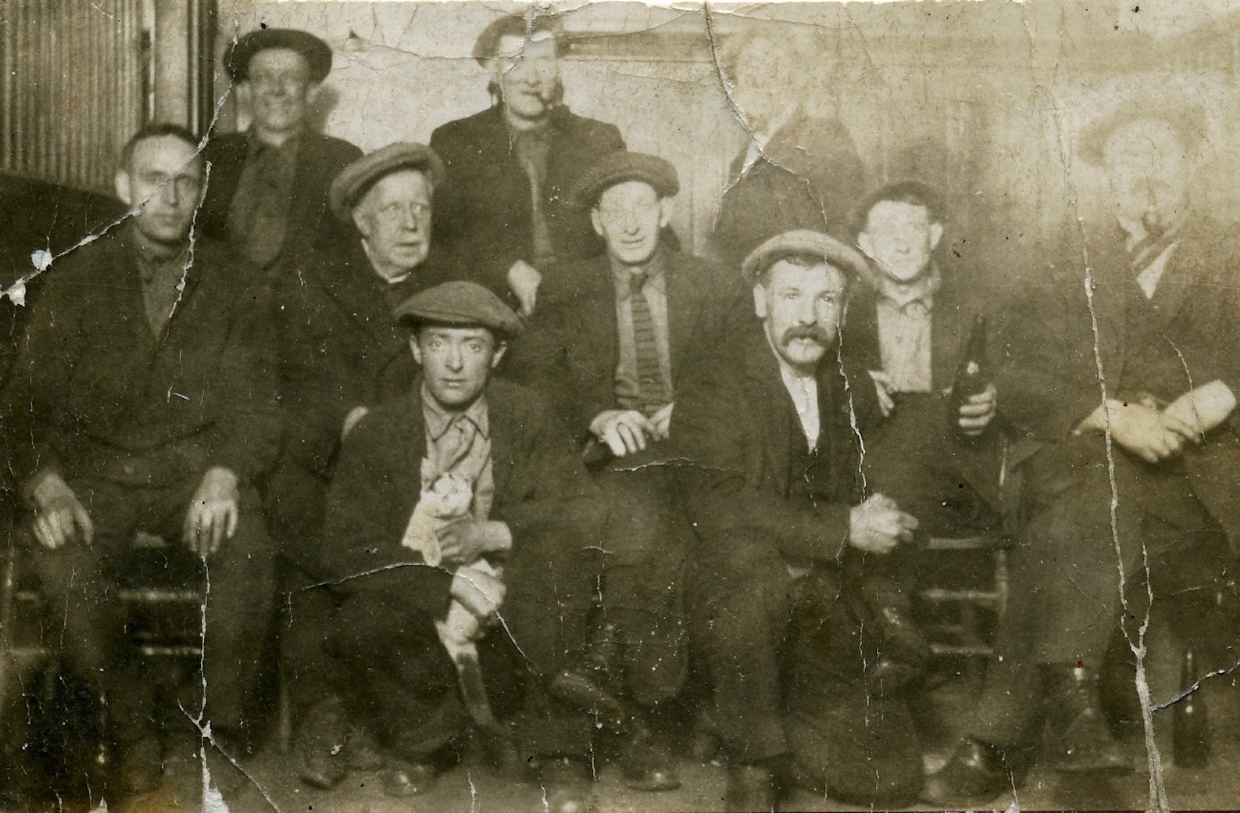 Beer drinkers in Fernie 