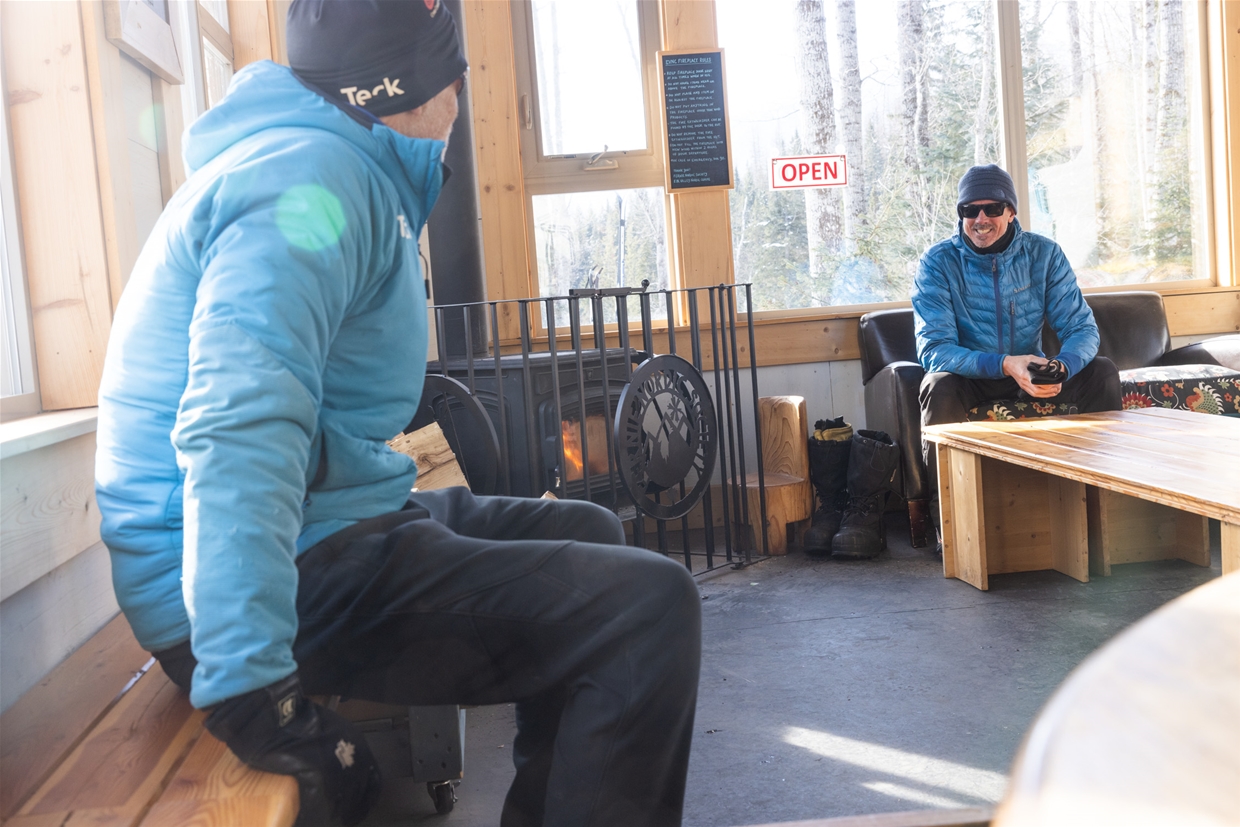 Warming Up Hut at Elk Valley Nordic Centre