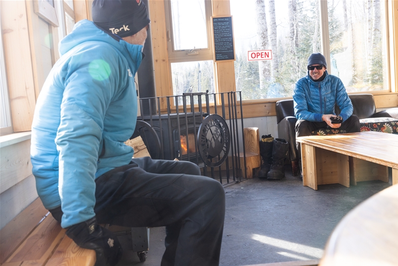 Warming Up Hut at Elk Valley Nordic Centre