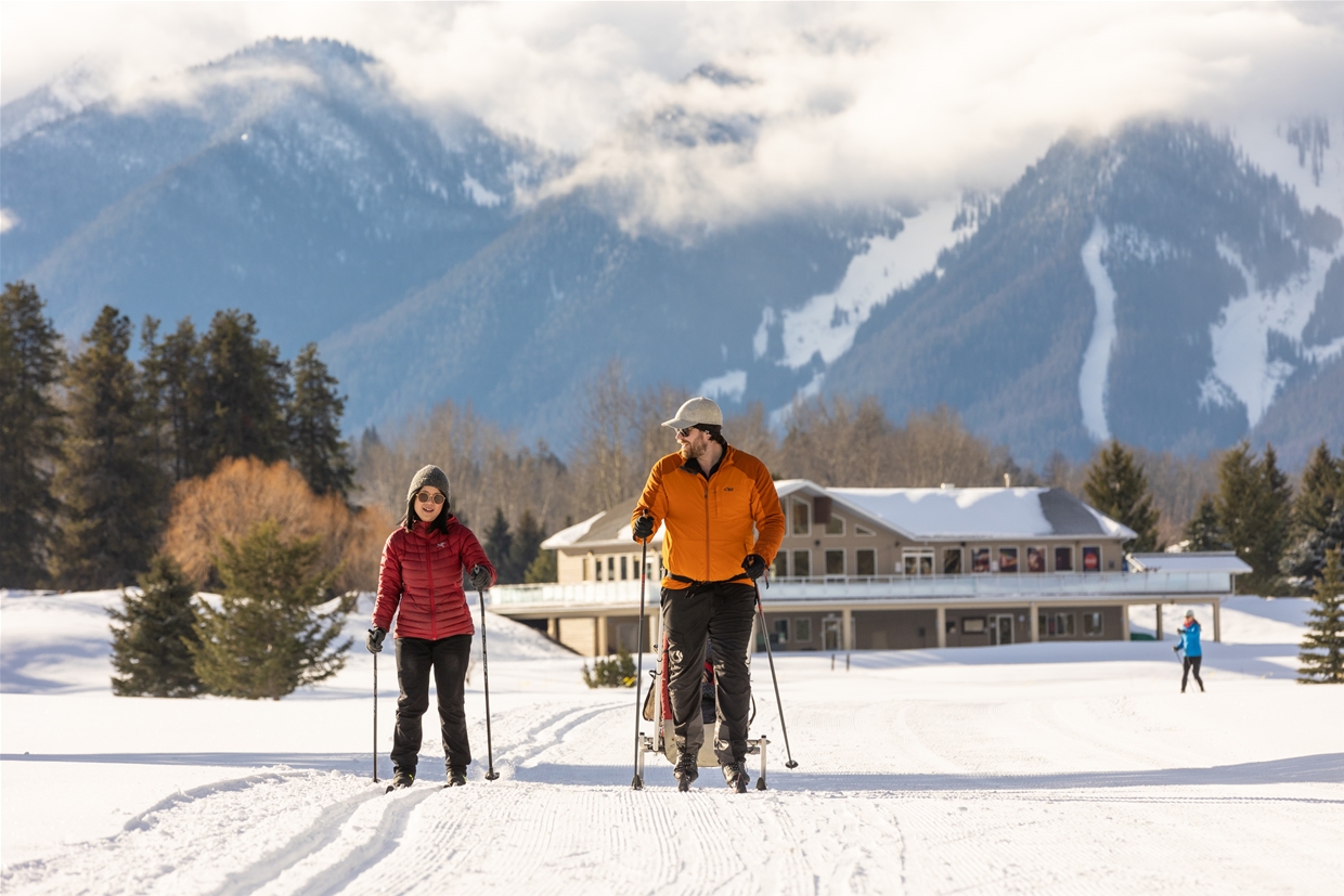 Cross Country Skiing at Fernie Golf Club