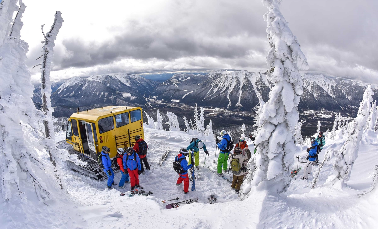 FWA Catskiing - Prepping for the next run