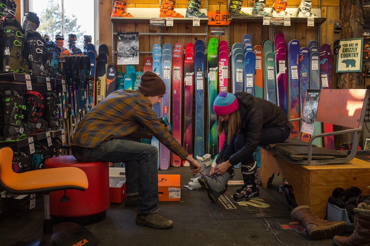 Expert service, boot fitting and advice