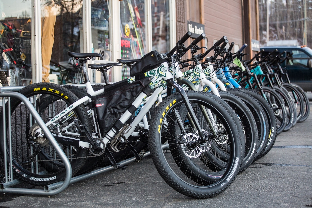 Bike rentals available - winter & summer.