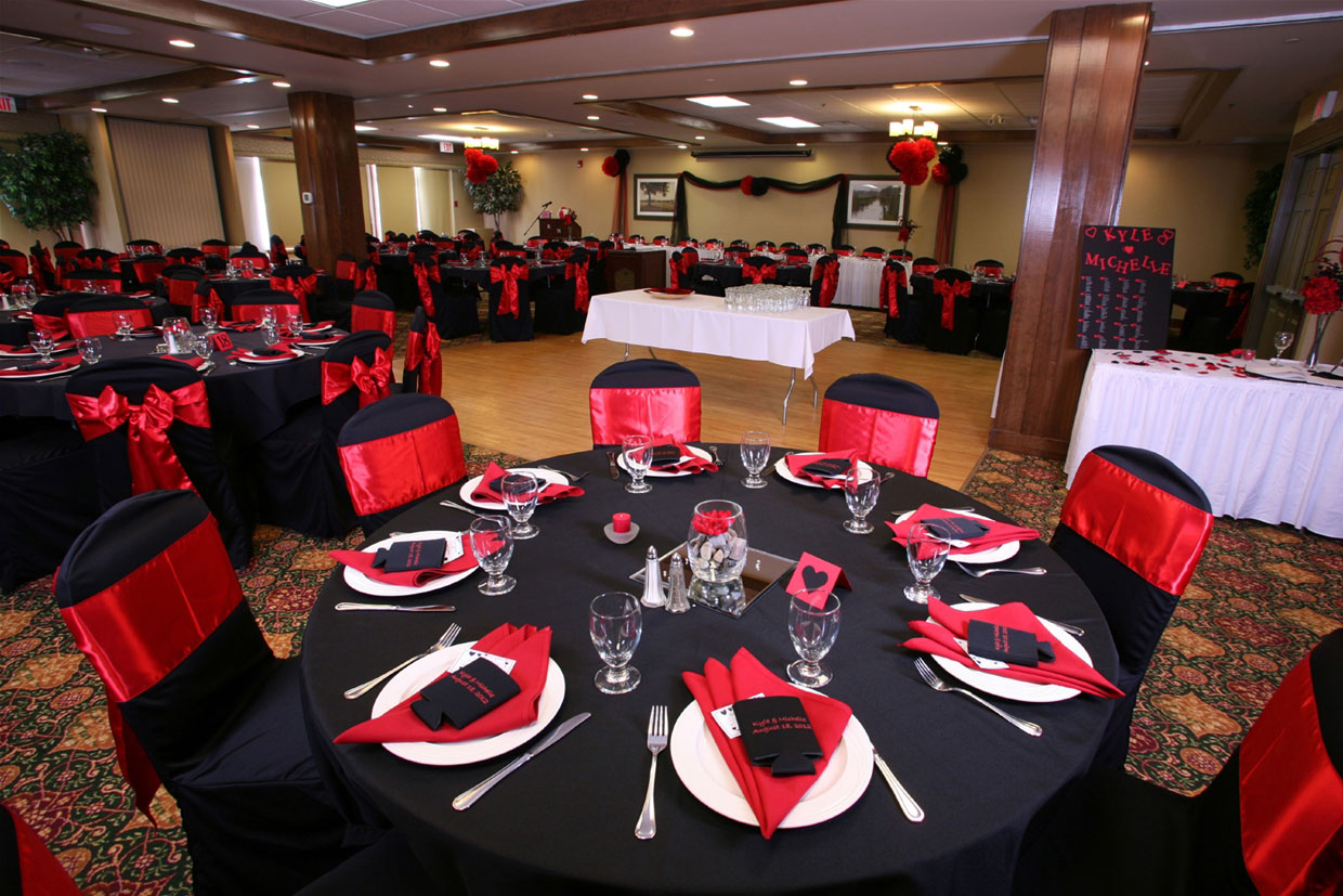 A wedding event in the Grand Ballroom