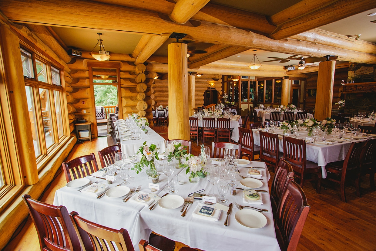 Tamarack Lodge Reception Space