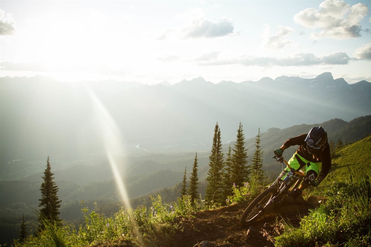 Beautiful Fernie Mountain Bike Trails 