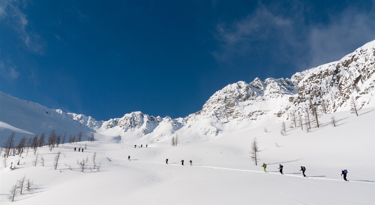 Going into the backcountry with Nonstop Adventures