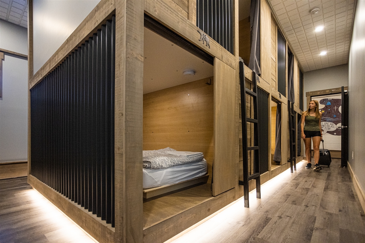 Pod Rooms at Raging Elk Adventure Lodge