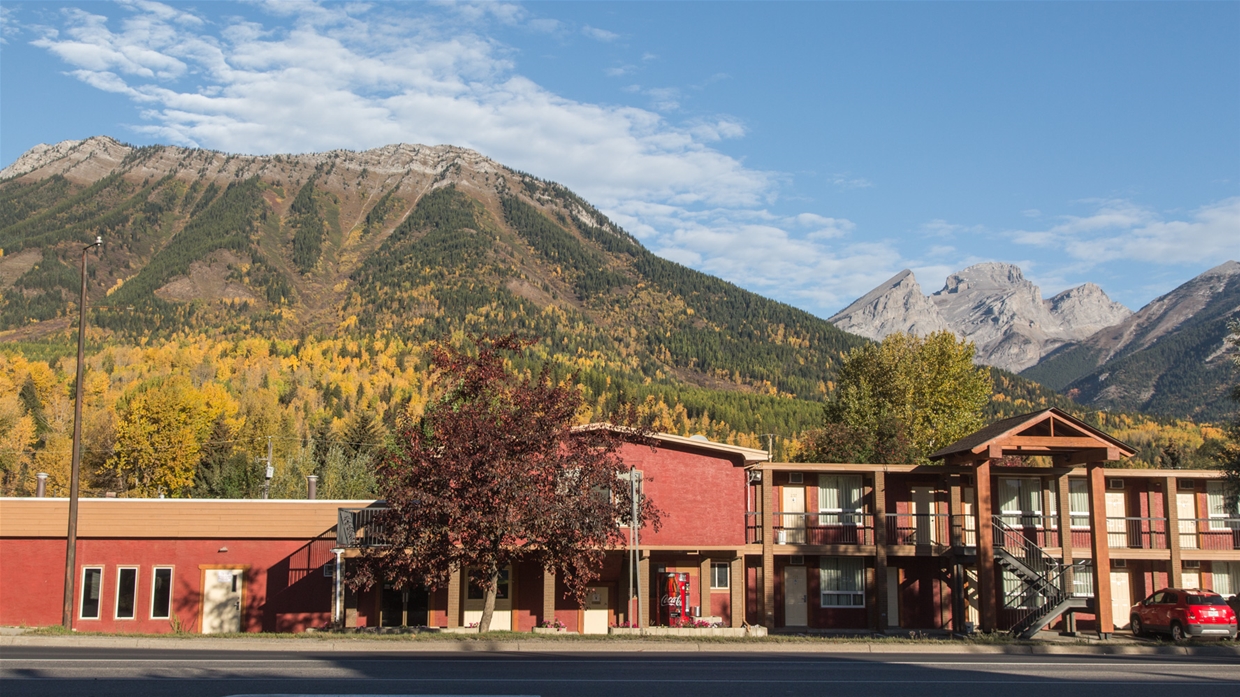 Fall over Mount Fernie