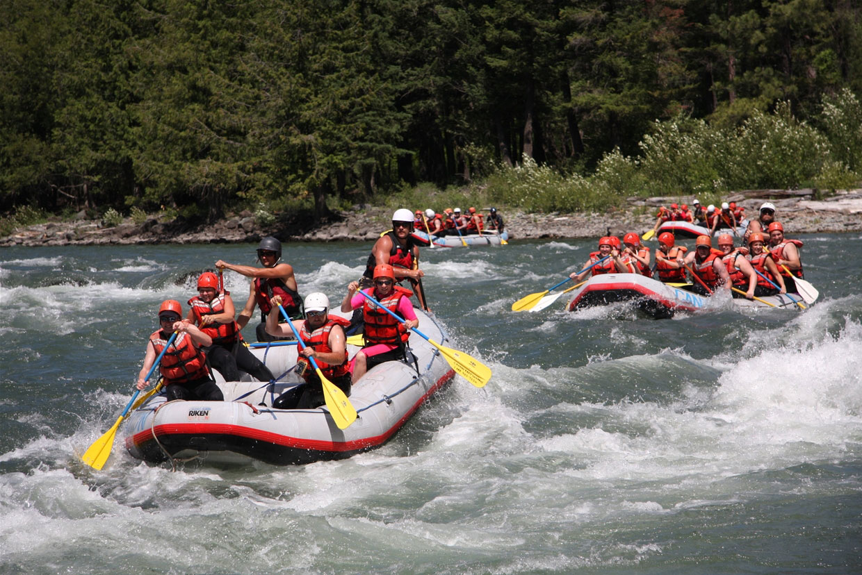 Having a blast on the Elk River 