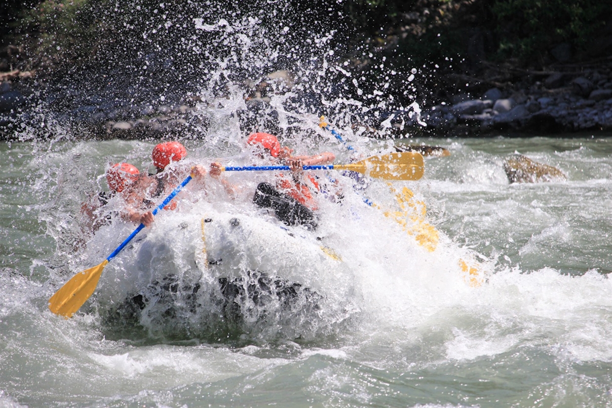 Whitewater Rafting on the Elk River