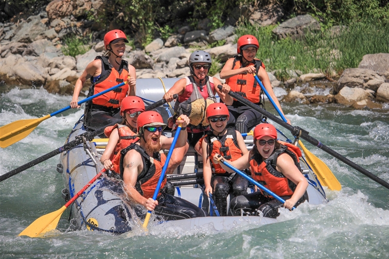 Whitewater Rafting on the Elk River