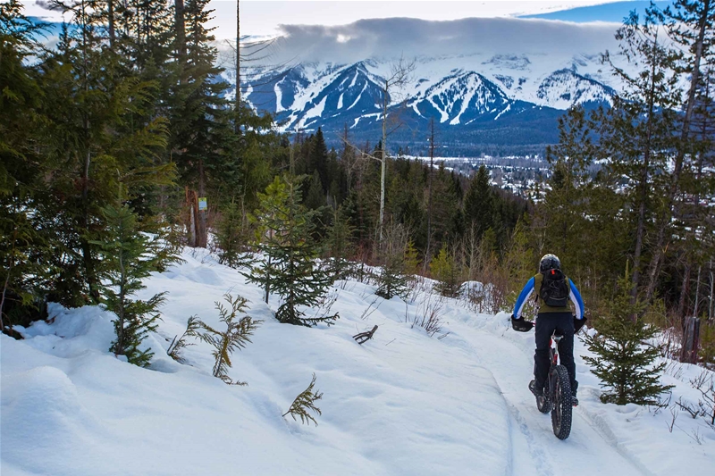 Fatbiking in Fernie
