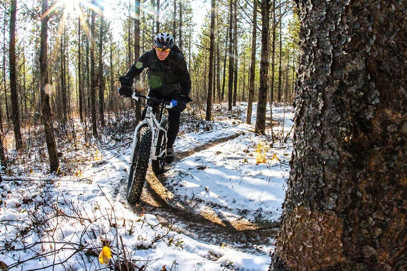 Fatbiking Fernie Trails