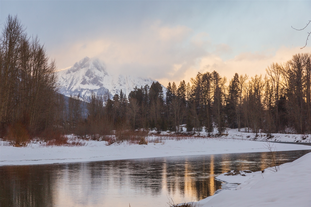 Winter walks on the Fernie Town Trails links to Dogwood Park