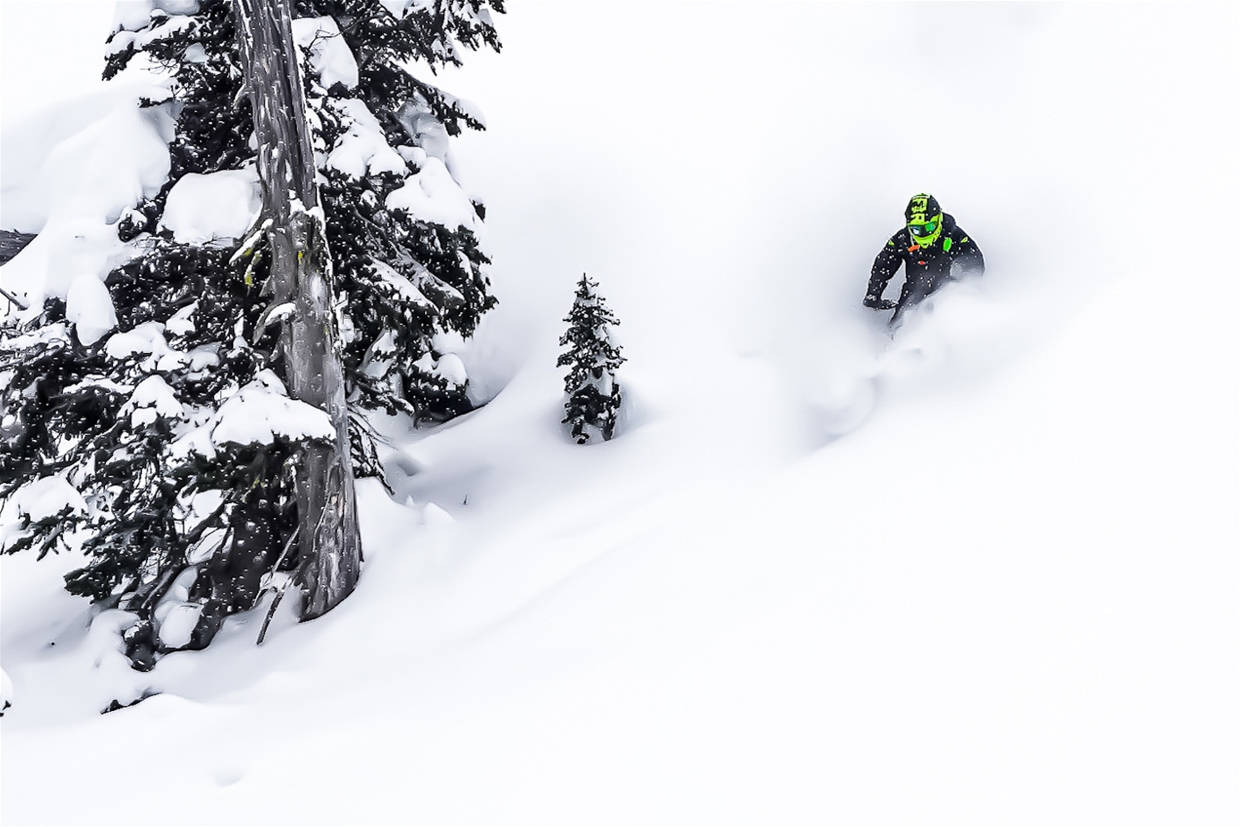 Acres of untouched terrain 