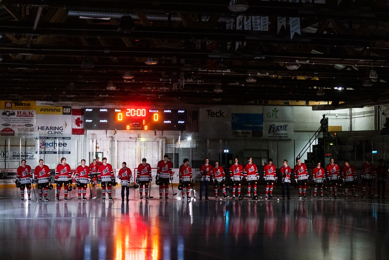 If you're new to Canada then you must watch a ice hockey game